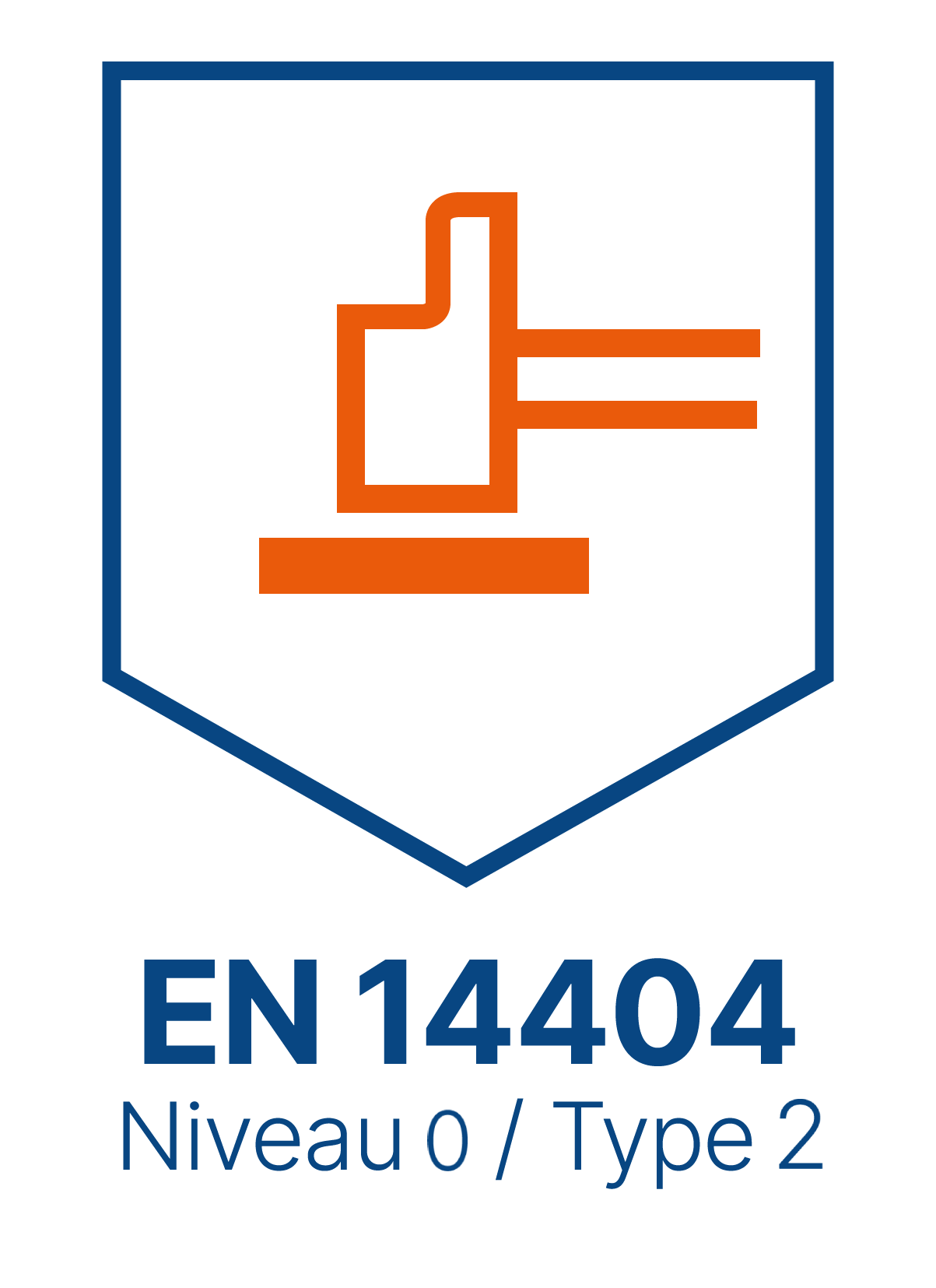 EN 14404 - Niveau 0 - type2 en14404-niveau0